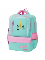 Рюкзак BRAUBERG STAR, "Unicorn", мятный, 40х29х13 см, 229977