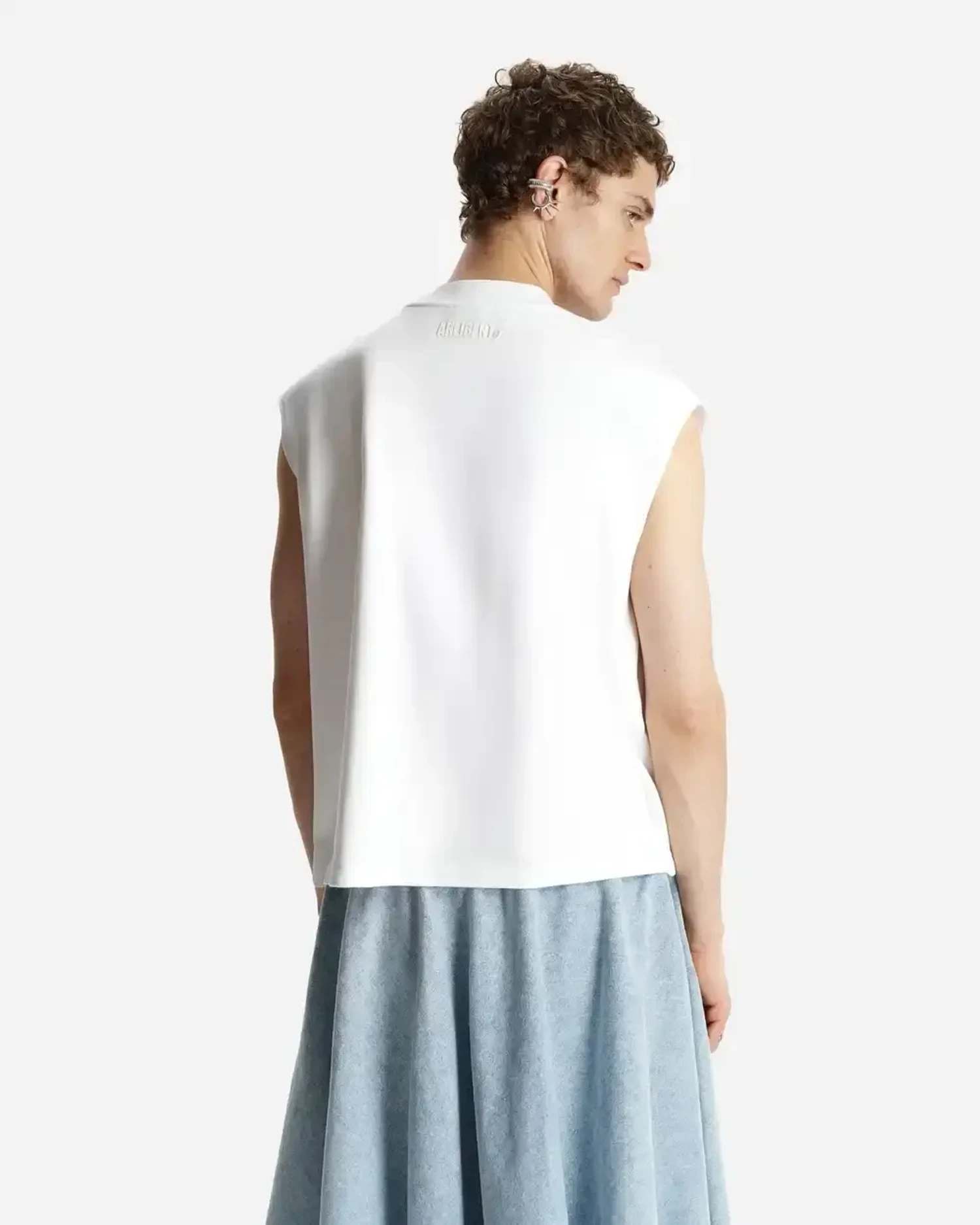 Майка белая