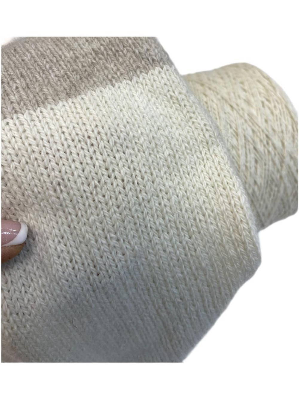 Пряжа на бобине (Италия) 30% кашемир 70% меринос шерсть 100г-400м 540г