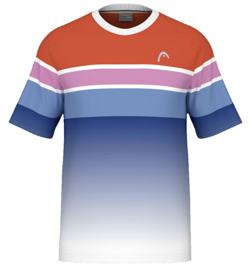 Мужская теннисная футболка Head Performance MC Paris T-Shirt - разноцветный