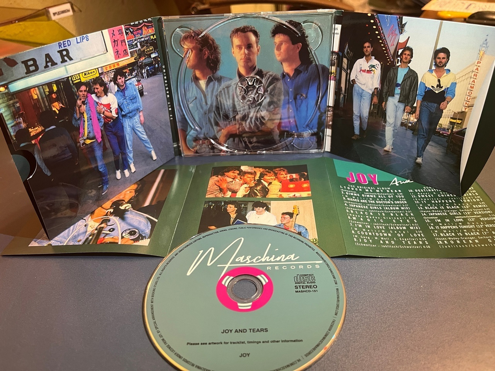 CD: Joy — «Joy And Tears» (1987/2022) [Deluxe Expanded Edition]