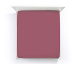 Простыня на резинке 180x200-200x220 Formesse Bella Donna Premium 0567 Vintage Rose розовая