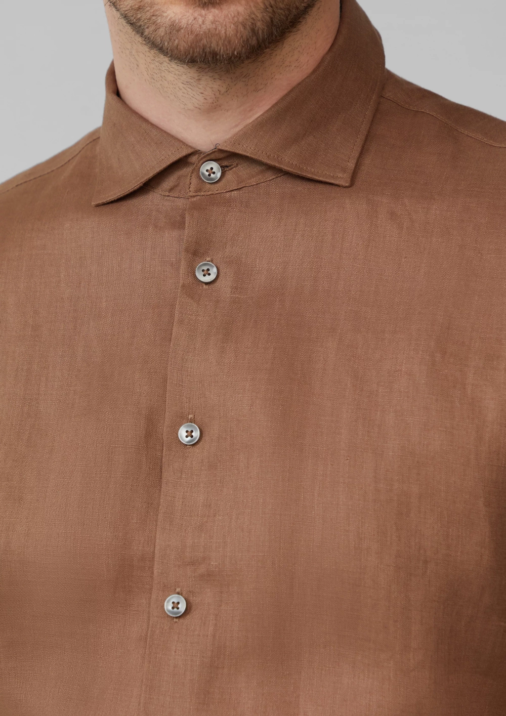 Классическая льняная рубашка s.Oliver Black Label