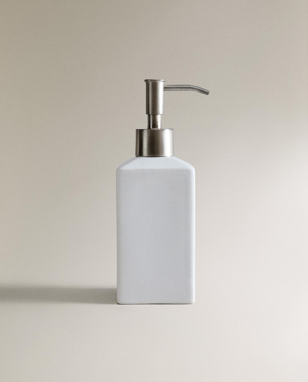 Zara Home дозатор для жидкого мыла, фаянс, белый