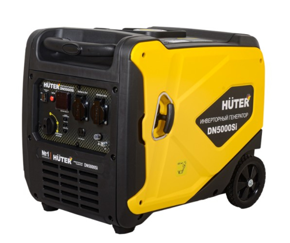 Генератор бензиновый HUTER DN 5000 Si инверторный 64/10/9