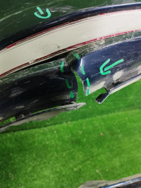 Бампер задний Mercedes GL X166 (2012-2016) AMG