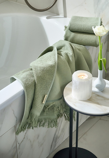 Полотенце 70x140 Luxberry Iris зелёное