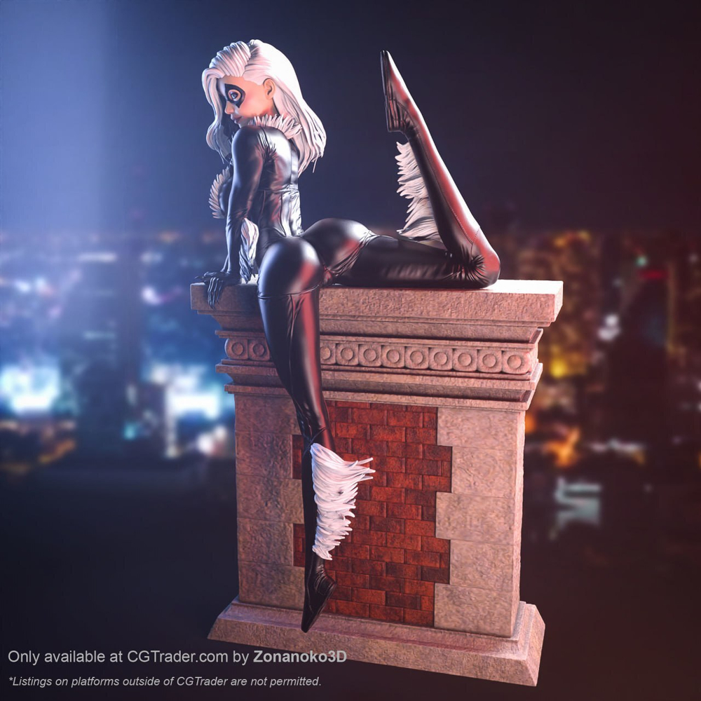 Фигурка Чёрная кошка Фелиция Харди Black Cat Felicia Hardy