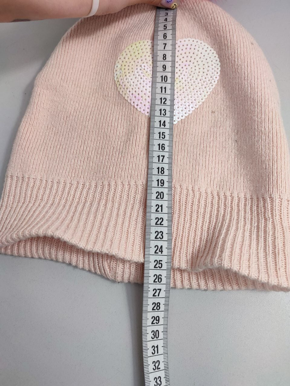 Шапка Mothercare с помпоном на 6/8 лет