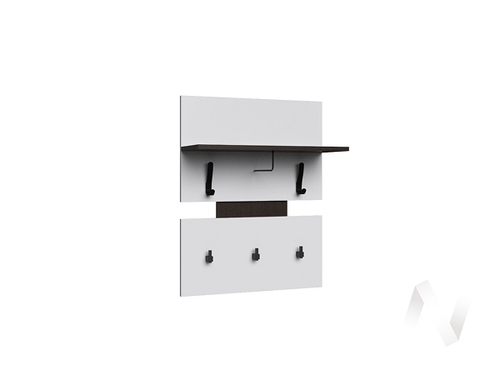 Вешалка МВ-30 Прихожая Модена (белый/венге)