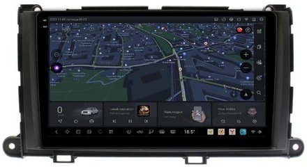 Магнитола для Toyota Sienna 3 2010-2014 - Carmedia OL-9695 QLed+2K, Android 13, UIS7870 (DUDU7), CarPlay, SIM-слот