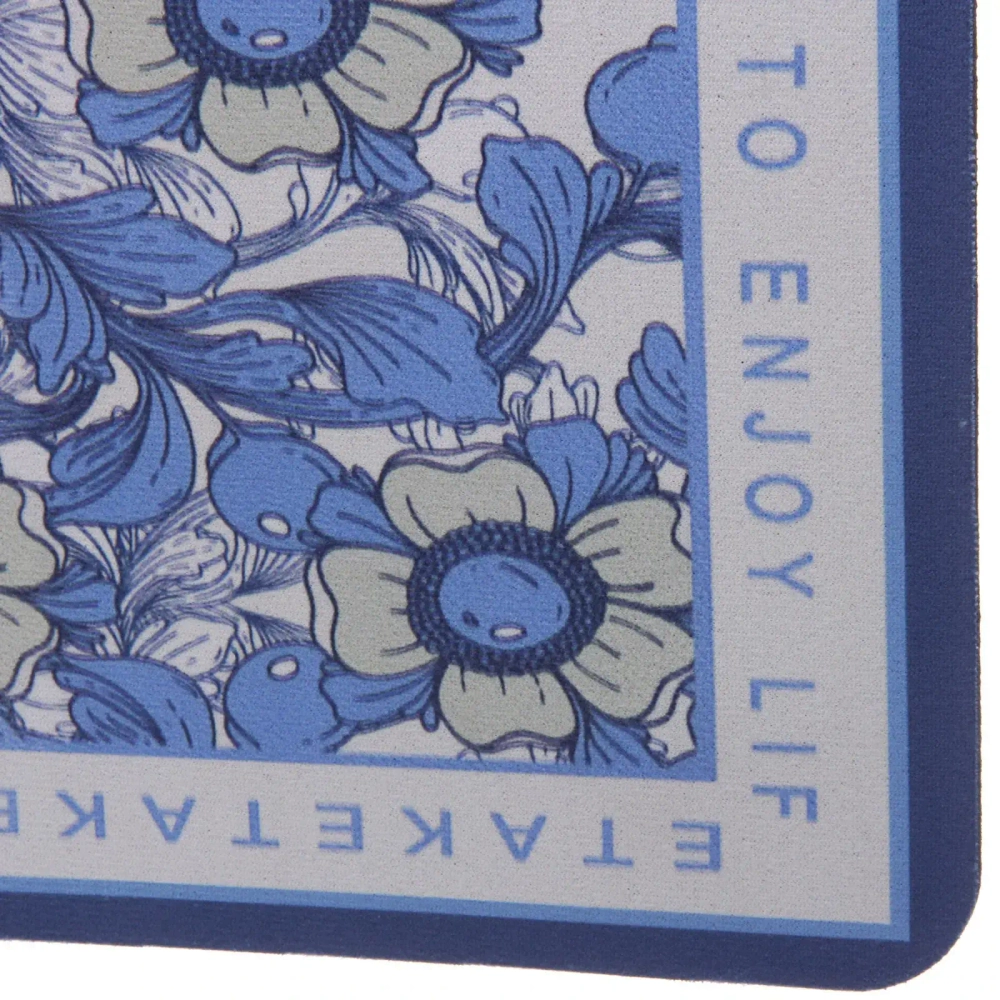 Коврик для ванной 38*58"Цветы»