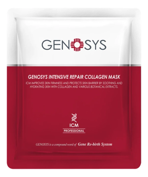 Genosys Тканевая маска для лица с коллагеном - Intensive Repair Collagen Mask 23г