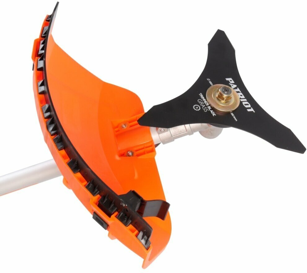 Триммер садовый бензиновый для травы PATRIOT PT 553 (1+1), мотокоса, бензокоса для газона