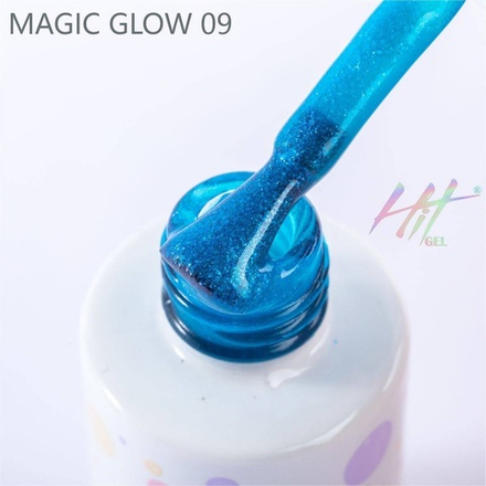 Гель-лак ТМ "HIT gel" №09 Magic glow, 9 мл