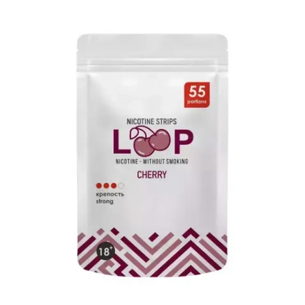 LOOP CHERRY НИКОТИНОВЫЕ ПЛАСТИНКИ (12 МГ) - ВИШНЯ