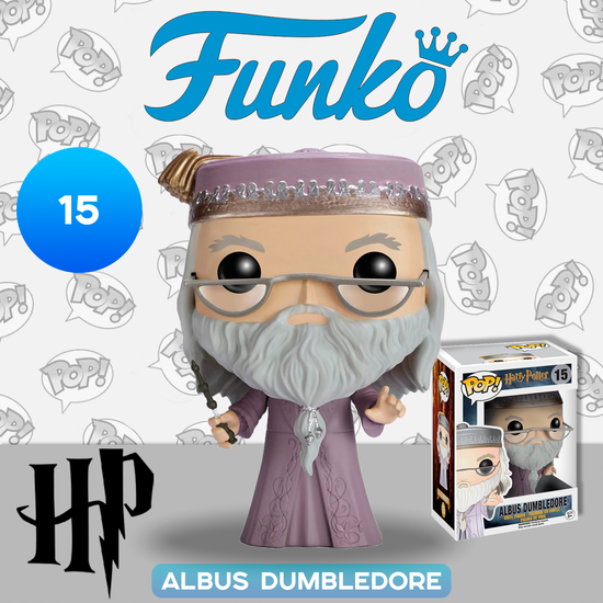 Фигурка Funko POP! Harry Potter S2 Albus Dumbledore (Wand) (15) 5891