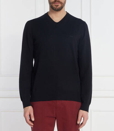 Свитер Pacello-L BOSS BLACK - темно-синий(50506042)