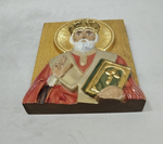 НИКОЛАЙ ЧУДОТВОРЕЦ. ИКОНА ИЗ ДЕРЕВА.