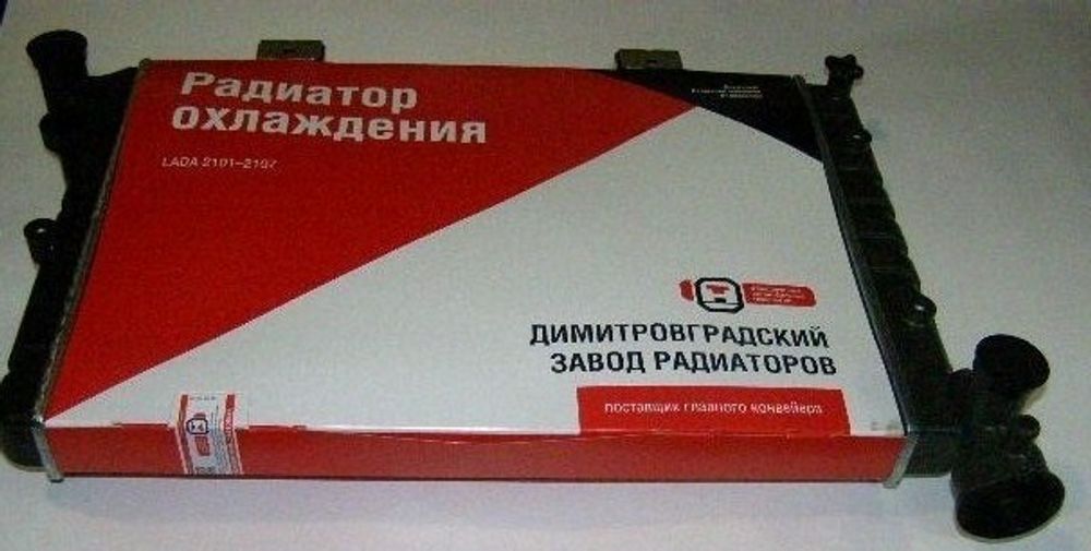 Радиатор основ. алюм. /2103-06/ (ОАТ)