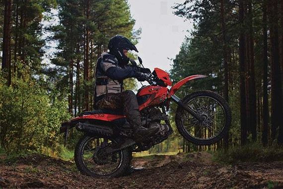 Мотоцикл кроссовый эндуро МИНСК X200