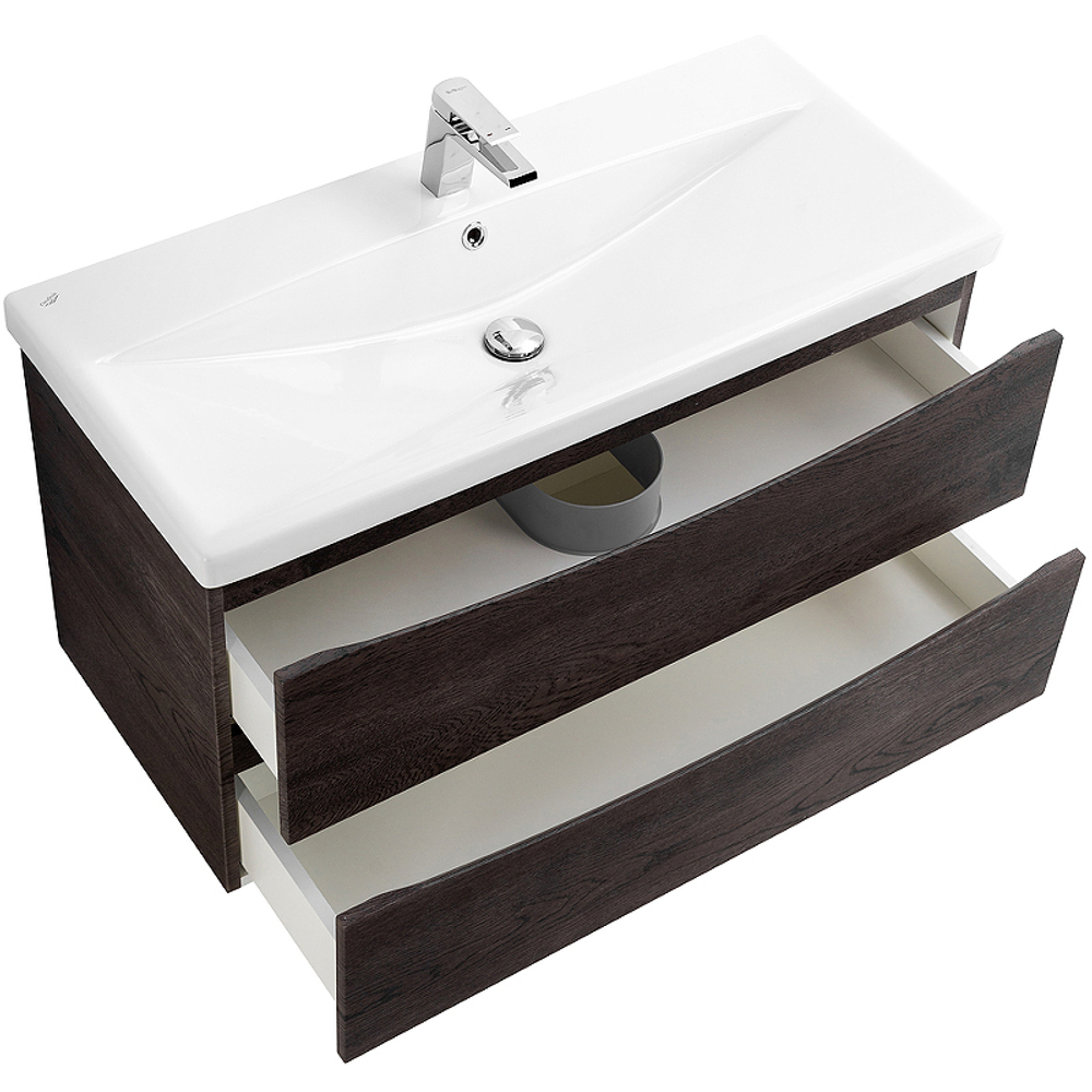 Тумба под раковину BelBagno Marino-Cer 80 MARINO-CER-800-2C-SO-RNG-P подвесная Rovere Nature Grigio