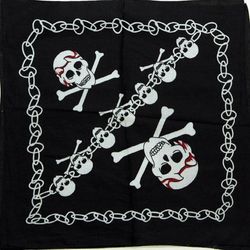 Банданы 55*55 см (принт двухсторонний)