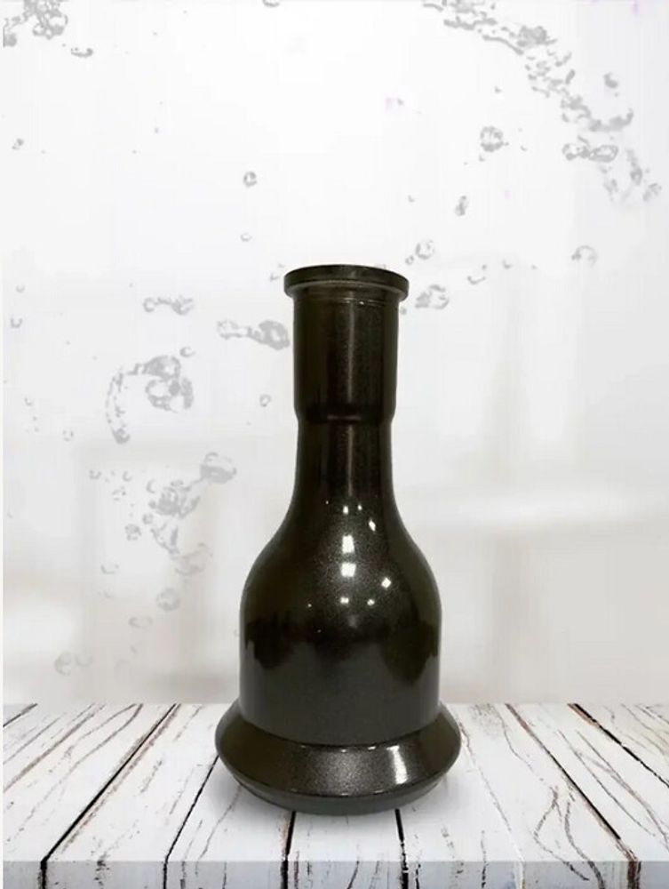 Vase VG Bell ze szwem Metallic Smoke