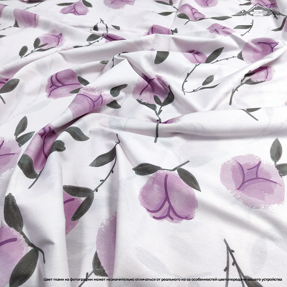 Твил-сатин рис. №17 | ш.235 см | 120 г/м² | хлопок-100%