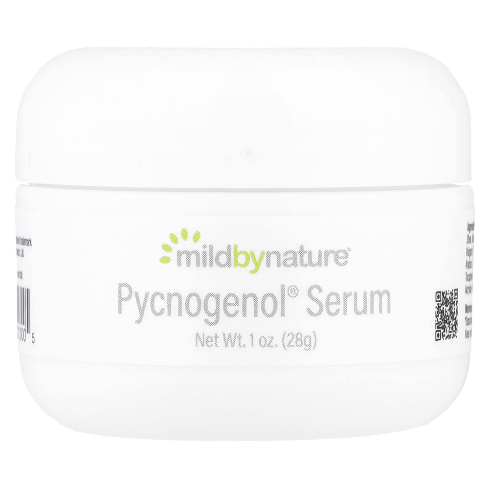 Mild By Nature, Pycnogenol, сыворотка (крем),Успокаивает кожу и борется с признаками старения, 28 г (1 унция)
