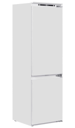 Встраиваемый двухкамерный холодильник Maunfeld MBF177NFWHGR Inverter