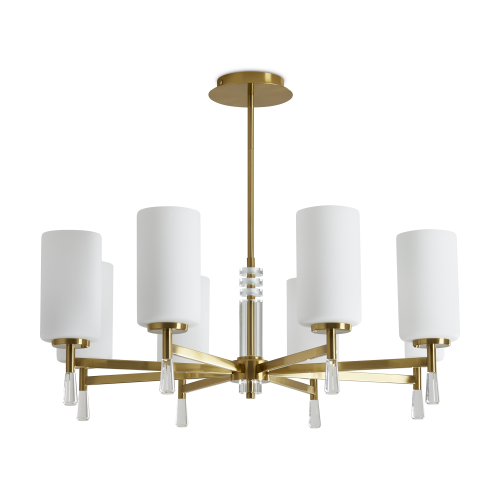 Люстра на штанге Freya Chic FR2031PL-08BS