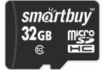 Карта памяти Smartbuy microSDHC Class 10 (10/10MB/s) 32GB LE