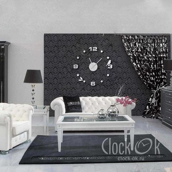 Настенные 3D часы Spring