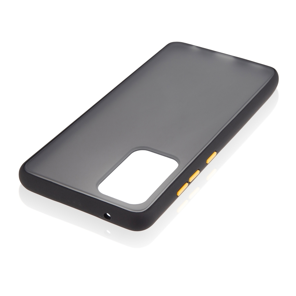 Чехол ROSCO для Samsung Galaxy A72 оптом (арт. SS-A72-ST-TPU-BLACK-YELLOW)