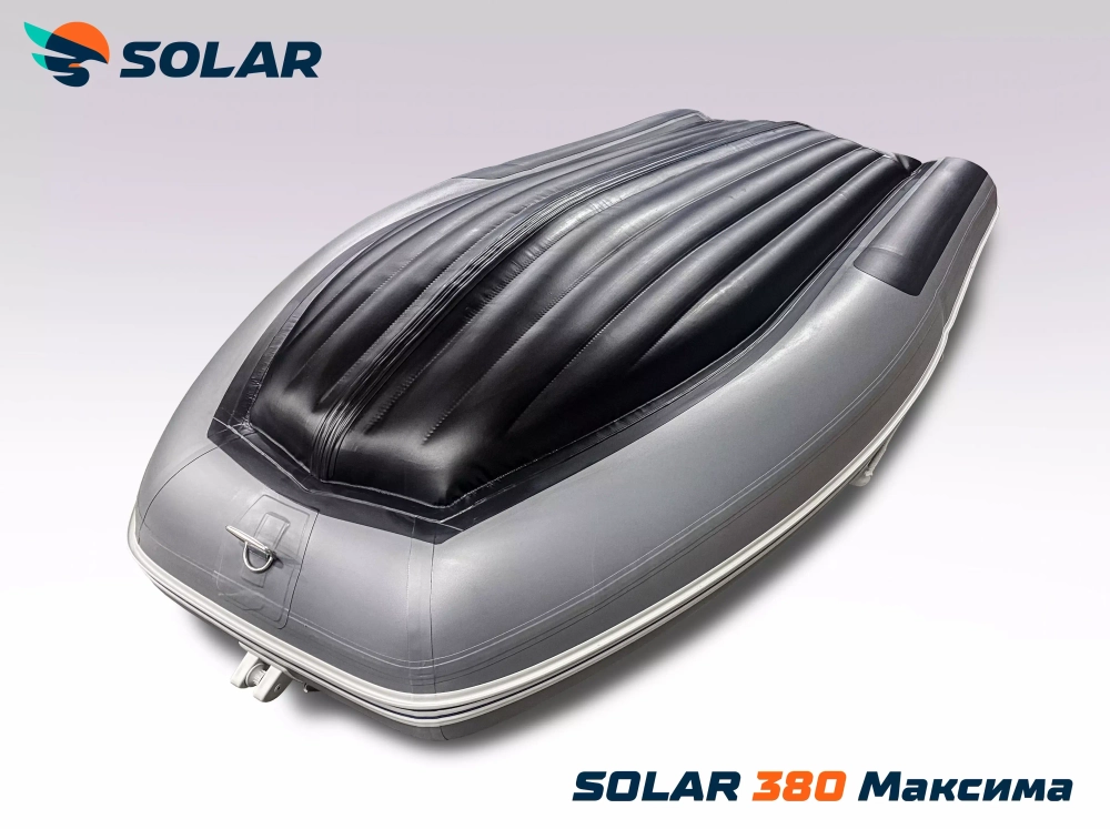 Лодка надувная моторная solar-380 к (максима)