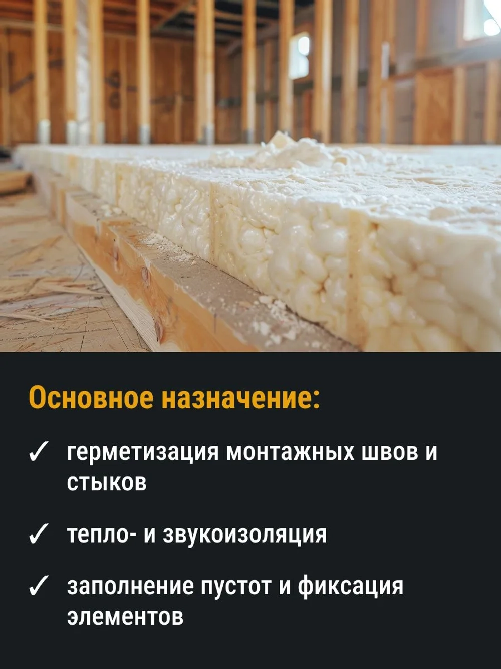 Пена монтажная всесезонная бытовая мини 300 гр Ударник DV 403796