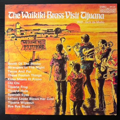 Waikiki Brass With Jack De Mello ‎– The Waikiki Brass Visit Tijuana (Англия)