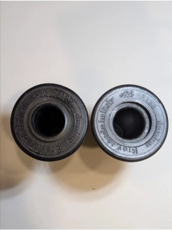 - t Ручки руля мото 22/24мм КРОСС Domino (пара) черные