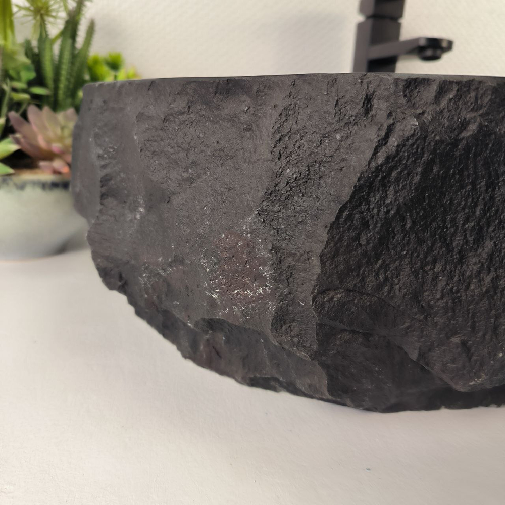 Раковина из андезита Erozy Black EA-64855 66*45*16 0038