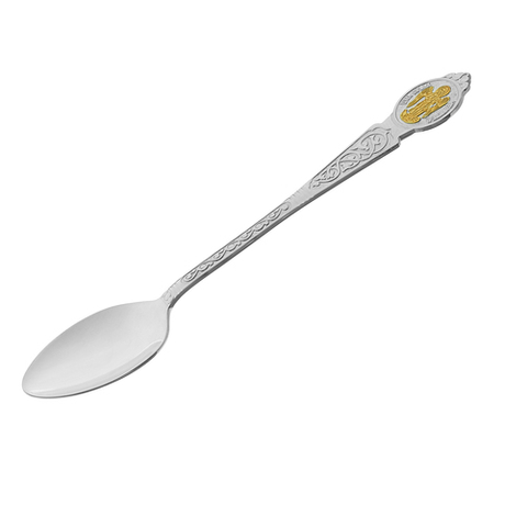 Ложка из серебра /Частичное чернение/Ангел-Хранитель