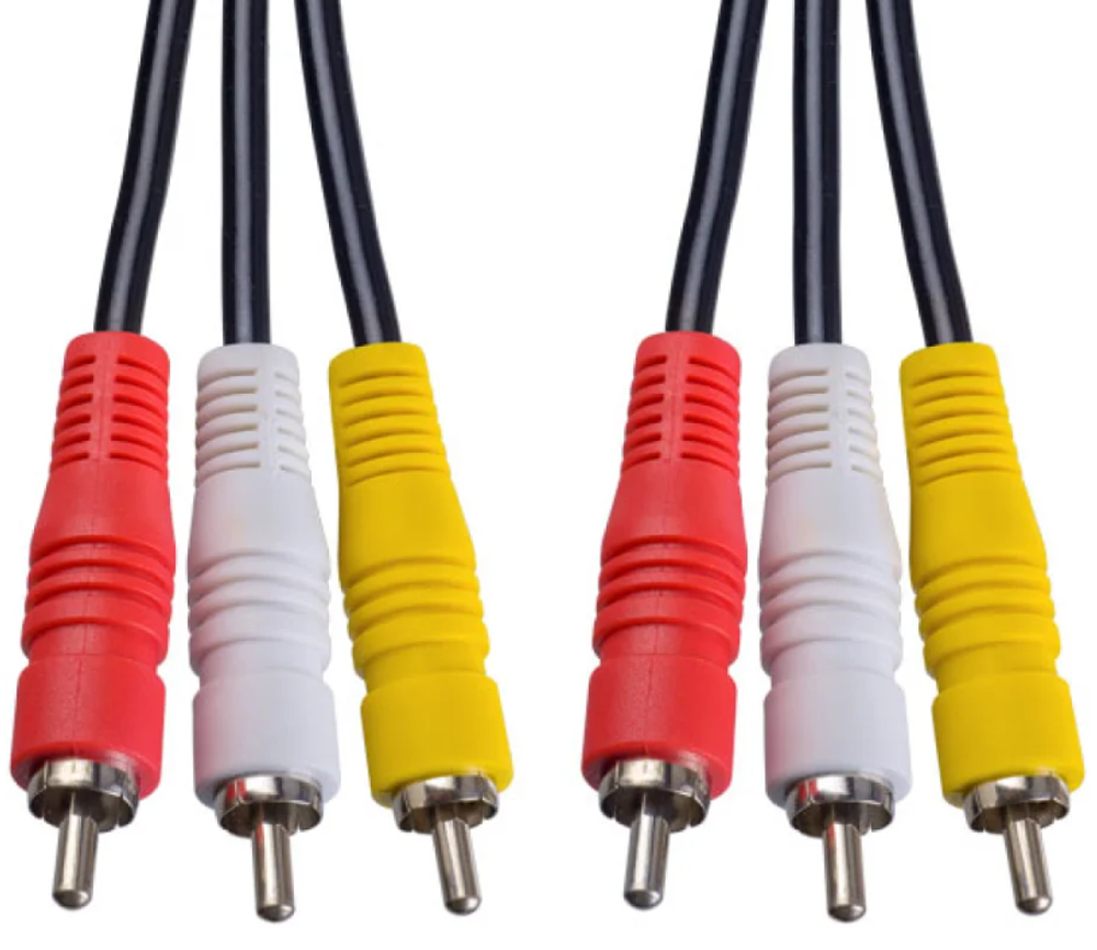 Кабель 3xRCA (M) - 3xRCA (M) VS 2m