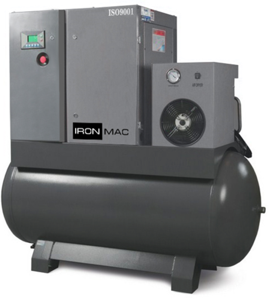 Винтовой компрессор IRONMAC IC 30/15 VSD 500L