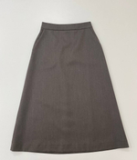 Тестовый образец. Юбка из шерсти 100%. Цвет коричневый. Размер 42. №86