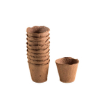 Горшки торфяные 60х60мм 10шт круглые