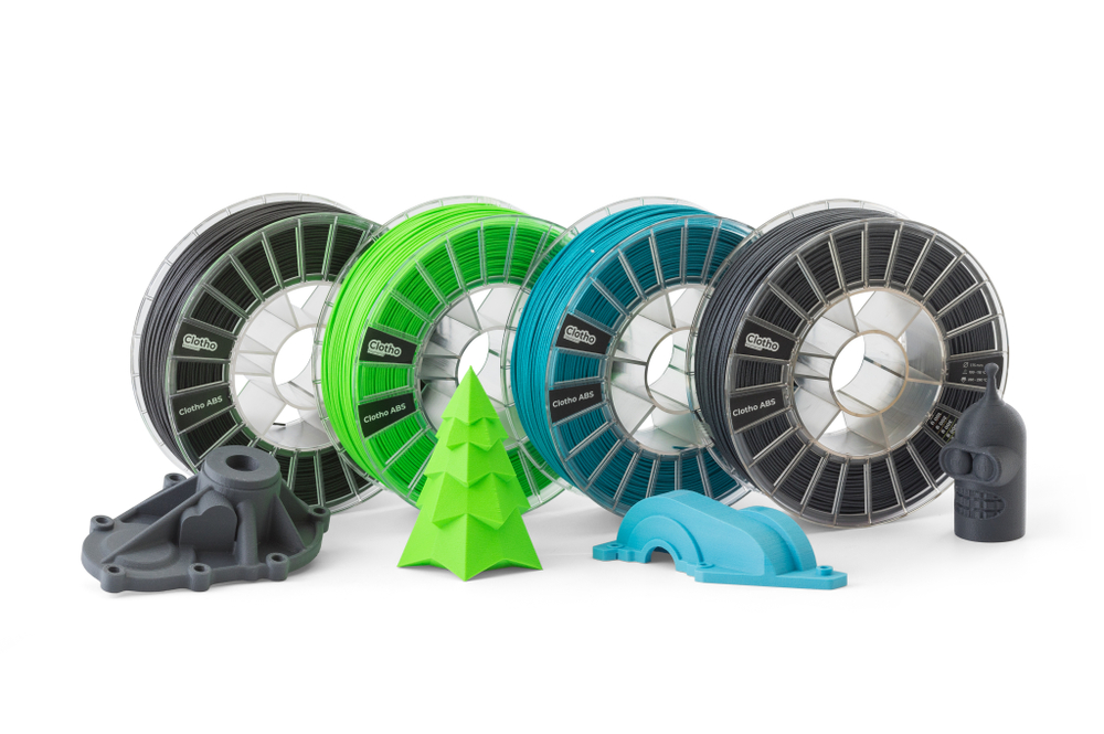 Пластик для 3D-принтеров, Clotho Filaments, Clotho ABS, GF-13, бирюзовый, 1,75 мм, 750