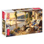 Пазл картонный 1500 элементов АССОРТИ, 670х480 мм, HATBER