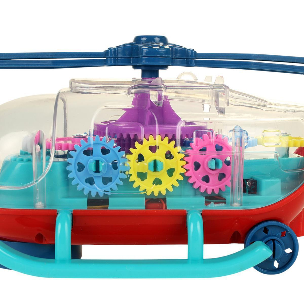 Вертолет на бат. 24см, коробка 8819