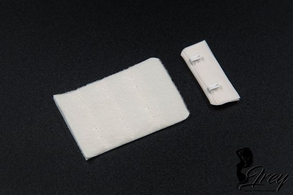 Крючки/петли Arta-F, 38*55 мм, 2*3, айвори 004