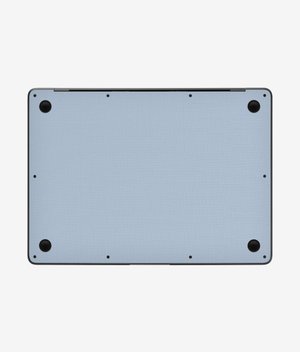 Виниловая наклейка DAISY (голубой) для MacBook